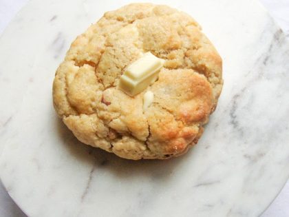 Macadamia White Chocolate Chip Cookie